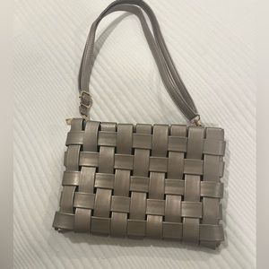 Anthropologie Lindy Woven Clutch